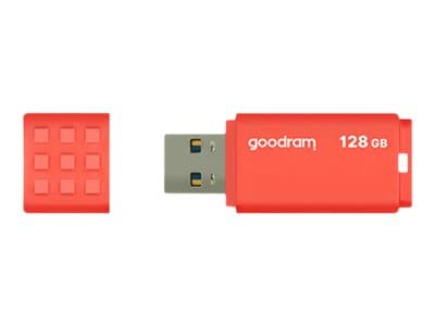 GOODRAM UME3 - USB flashdrive - 128 GB - USB 3.0 - oransje