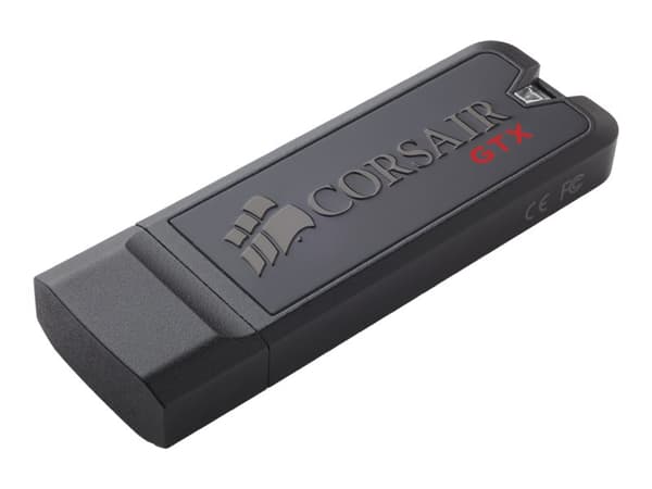 CORSAIR Flash Voyager GTX - USB-flashstasjon - 512 GB - USB 3.1 Sort