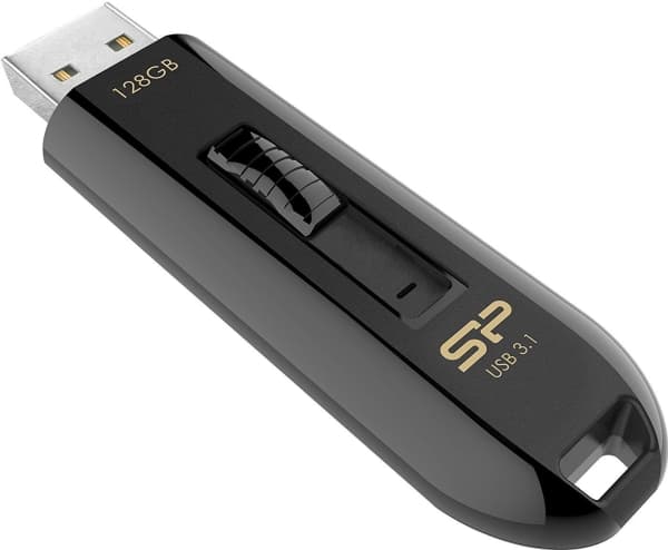 SILICON POWER Blaze B21 - USB flash-enhet - 128 GB - USB 3.1 - svart