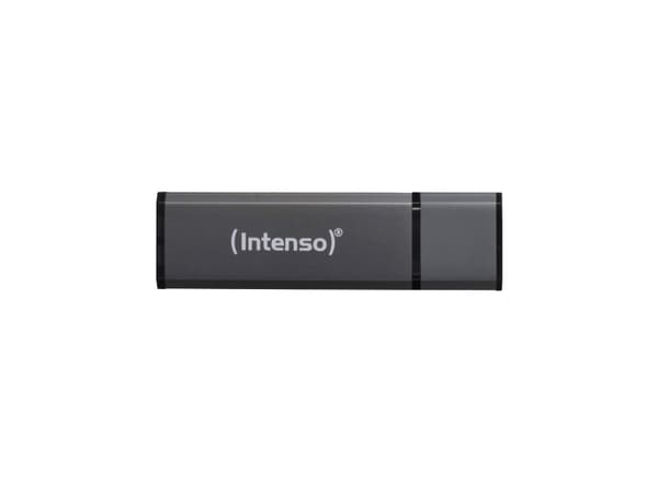 Intenso Alu Line - USB flash-enhet - 64 GB - USB 2.0 - antracit