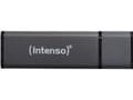 Miniatyrbilde 5 av 5: Intenso Alu Line - USB flashdrive - 16 GB - USB 2.0 - antracit (sort)