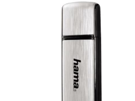 Hama Fancy 128GB USB 2.0, 128 GB, USB Type-A, 2.0, 6 MB/s, Keps, Svart, Silver