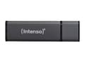 Miniatyrbild 4 av 5: Intenso Alu Line - USB flash-enhet - 32 GB - USB 2.0 - antracit