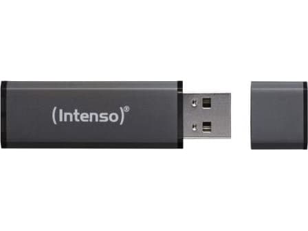 Intenso Alu Line - USB flash-enhet - 32 GB - USB 2.0 - antracit