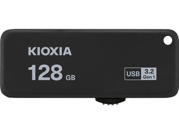 Kioxia USB Flash Drive 128 GB USB3.0 TransMemory U365 detaljhandel Sort