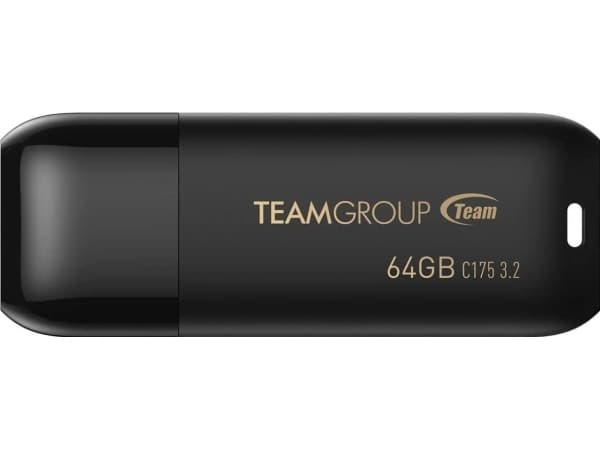 Team Color Theme Series C175 - USB flash-enhet - 64 GB - USB 3.1 Gen 1 - svart