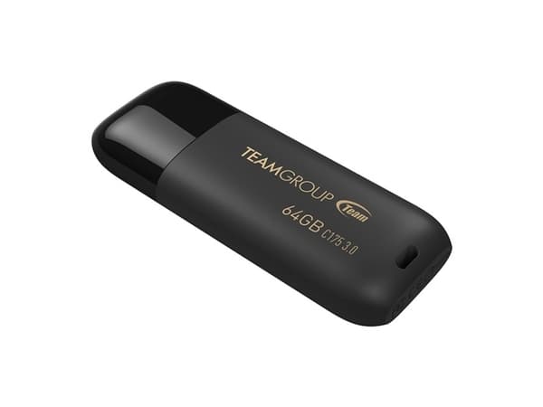 Team Color Theme Series C175 - USB flash-enhet - 64 GB - USB 3.1 Gen 1 - svart