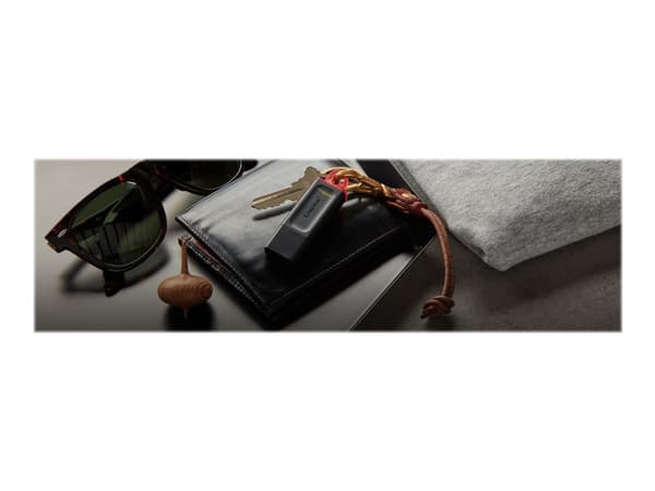 Kingston DataTraveler Exodia - USB flash-enhet - 256 GB - USB 3.2 Gen 1 - svart/rosa
