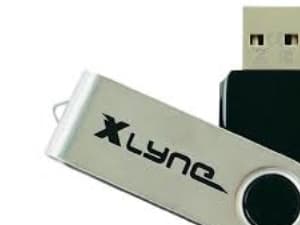 Xlyne Swing USB-flashdrev 32 GB Sort 177532 USB 2.0 musta, Hopea