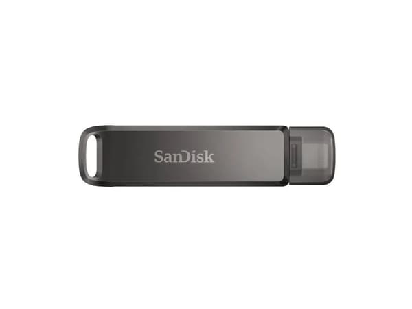 SanDisk iXpand Luxe - USB flash-enhet - 128 GB - USB-C / Lightning