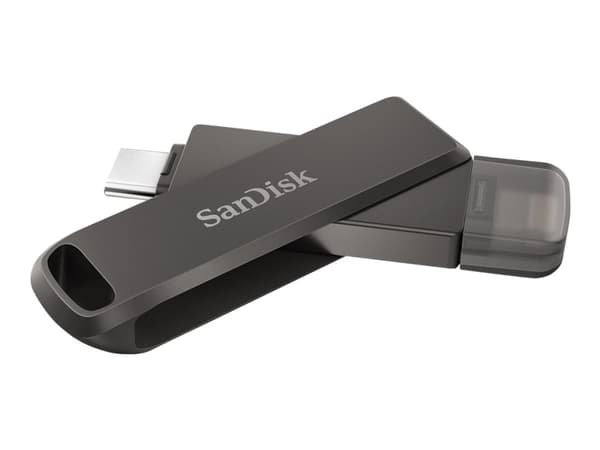 SanDisk iXpand Luxe - USB-muistitikku - 64 GB - USB-C / Lightning