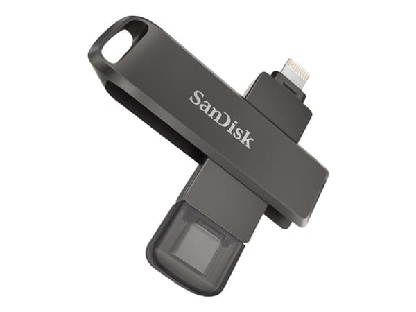 SanDisk iXpand Luxe - USB-muistitikku - 64 GB - USB-C / Lightning