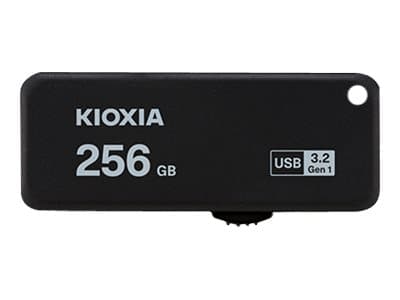 KIOXIA TransMemory U365 - USB-flashstasjon - 256 GB - USB 3.2 Gen 1 - matt svart