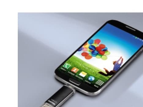 Hama 00124001, 128 GB, USB Type-A / Micro-USB, 3.2 Gen 1 (3.1 Gen 1), 45 MB/s, Keps, Svart