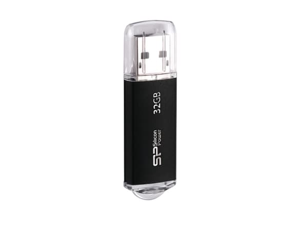 Silicon Power Ultima ?, 32 GB, USB A-tyyppi, 2.0, Suojus, 10 g, Musta