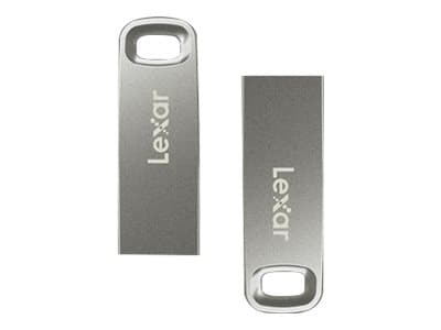 Lexar JumpDrive M45 - USB-flashstasjon - 128 GB - USB 3.1 - sølv