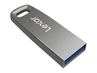 Lexar JumpDrive M45 - USB-flashstasjon - 128 GB - USB 3.1 - sølv Sølv