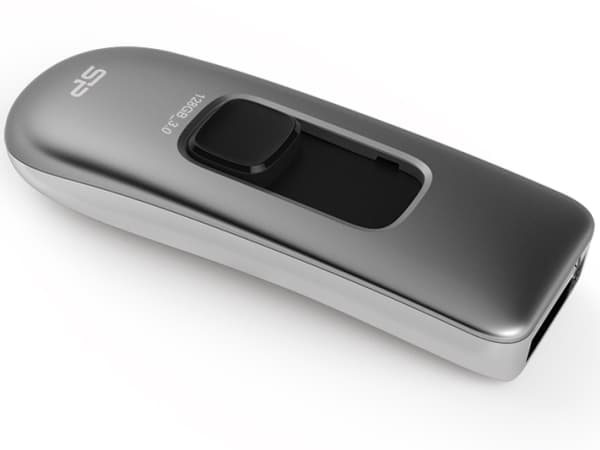 Silicon Power Marvel M70, 32 GB, USB Type-A, 3.2 Gen 1 (3.1 Gen 1), 200 MB/s, Skyving, Grå, Sølv
