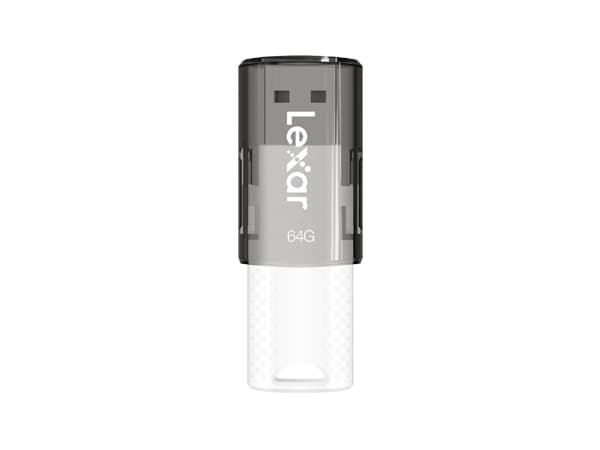 Lexar JumpDrive® S60, 16 GB, USB Type-A, 2.0, Skyving, 8 g, Sort Sort