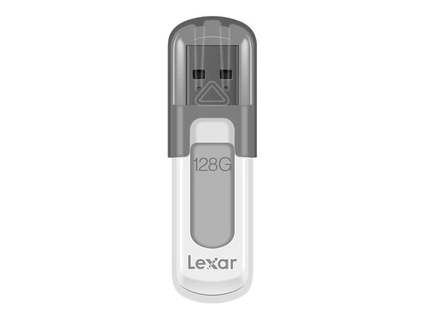 Lexar JumpDrive V100 - USB-flashstasjon - 128 GB - USB 3.0 - grå