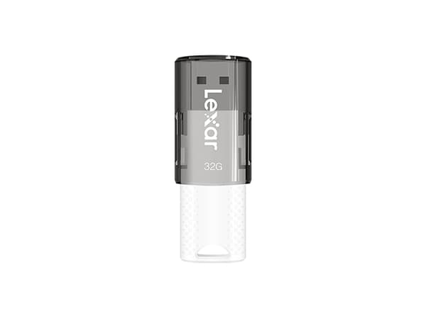 Lexar JumpDrive S60, 32 GB, USB Type-A, 2.0, Hætte, 8 g, Sort Svart