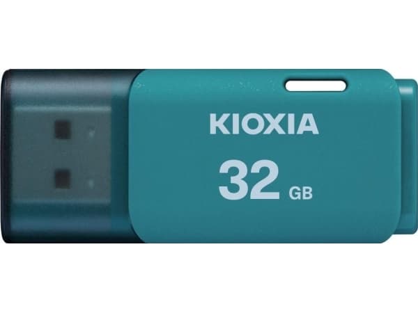 KIOXIA TransMemory U202 - USB flash-enhet - 32 GB - USB 2.0 - ljusblå