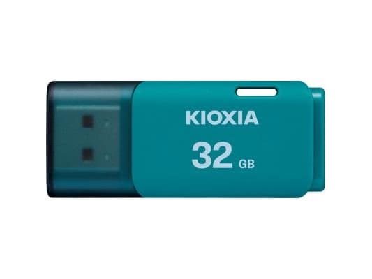 KIOXIA TransMemory U202 - USB flash-enhet - 32 GB - USB 2.0 - ljusblå