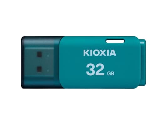 KIOXIA TransMemory U202 - USB flash-enhet - 32 GB - USB 2.0 - ljusblå