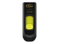 Miniatyrbild 1 av 5: Team Color Series C145 - USB flash-enhet - 128 GB - USB 3.0 - gul