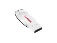 SanDisk Cruzer Blade - USB-flashstasjon - 16 GB - USB 2.0 - hvit