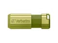 Miniatyrbild 4 av 5: Verbatim Store 'n' Go Pin Stripe USB Drive - USB flash-enhet - 32 GB - USB 2.0 - eukalyptusgrön