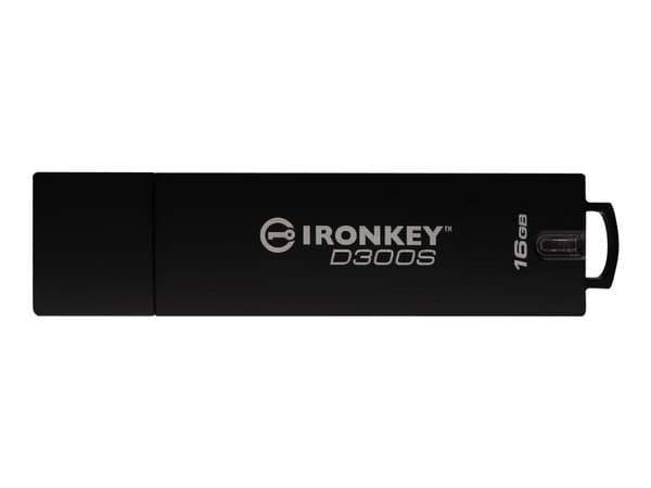 IronKey D300S - USB flash-enhet - krypterat - 16 GB - USB 3.1 Gen 1 - FIPS 140-2 Level 3 - TAA-kompatibel