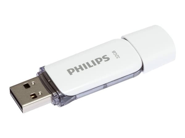 Philips FM32FD70E Snow edition 2.0 - USB-flashstasjon - 32 GB - USB 2.0 (en pakke 3)