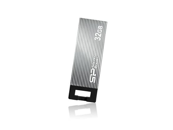 SILICON POWER Touch 835 - USB flash-enhet - 16 GB - USB 2.0 - järngrå