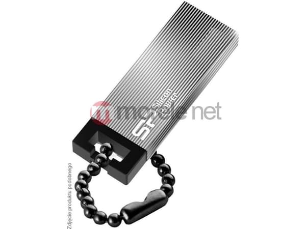 SILICON POWER Touch 835 - USB flash-enhet - 16 GB - USB 2.0 - järngrå