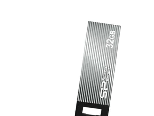 SILICON POWER Touch 835 - USB flash-enhet - 16 GB - USB 2.0 - järngrå