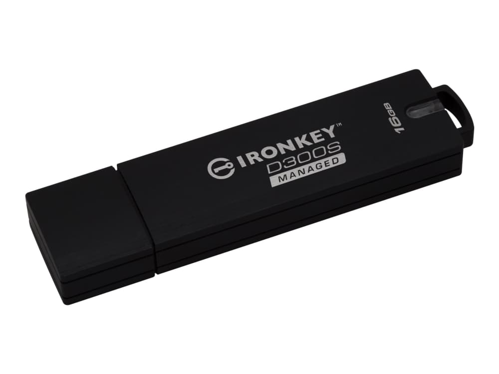 IronKey D300S Managed - USB-flashstasjon - kryptert - 64 GB - USB 3.1 Gen 1 - FIPS 140-2 Level 3