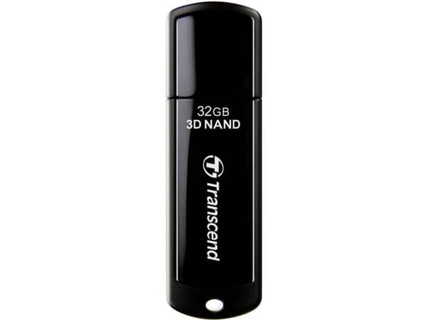 Transcend JetFlash JF280T, 32 GB, USB Typ-A, 3.2 Gen 1 (3.1 Gen 1), 140 MB/s, Hætte, Sortera