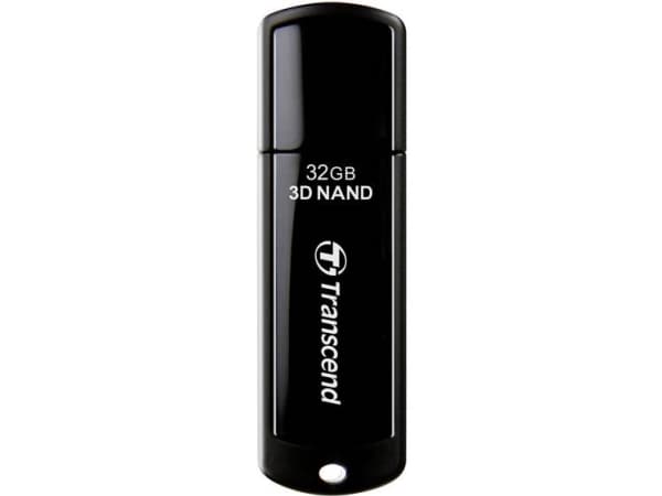 Transcend JetFlash JF280T, 32 GB, USB Typ-A, 3.2 Gen 1 (3.1 Gen 1), 140 MB/s, Hætte, Sortera
