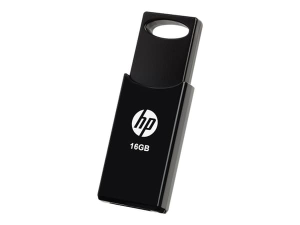 HP v212w - USB-flashstasjon - 16 GB - USB 2.0 Sort