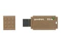Miniatyrbild 4 av 5: GOODRAM UME3 - USB flash-enhet - 32 GB - USB 3.0 - mörk beige