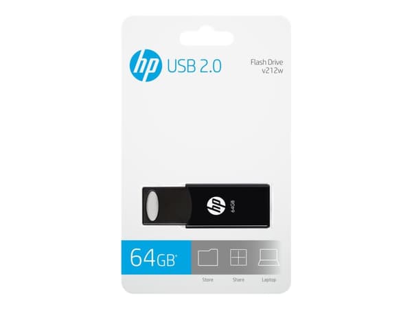 HP v212w - USB-flashstasjon - 64 GB - USB 2.0