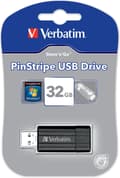 Miniatyrbilde 3 av 4: USB 2.0 memory, Store'N'Go, 32GB, PinStripe