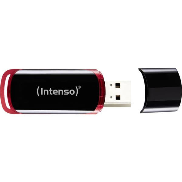 Intenso Business Line USB-minne 8 GB Svart, Röd 3511460 USB 2.0 Svart, Röd