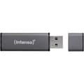 Miniatyrbild 2 av 3: Intenso Alu Line USB-minne 8 GB Antracit 3521461 USB 2.0