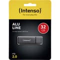 Miniatyrbild 3 av 3: Intenso Alu Line USB-minne 32 GB Antracit 3521481 USB 2.0