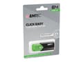 Miniatyrbild 3 av 5: EMTEC B110 Click Easy 3.2 - USB flash-enhet - 32 GB - USB 3.2 Gen 1 - blå, svart