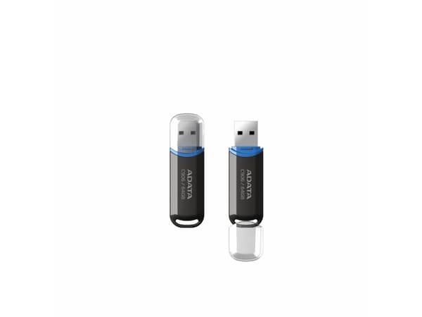 ADATA Classic Series C906 - USB flash-enhet - 64 GB - USB 2.0 - svart