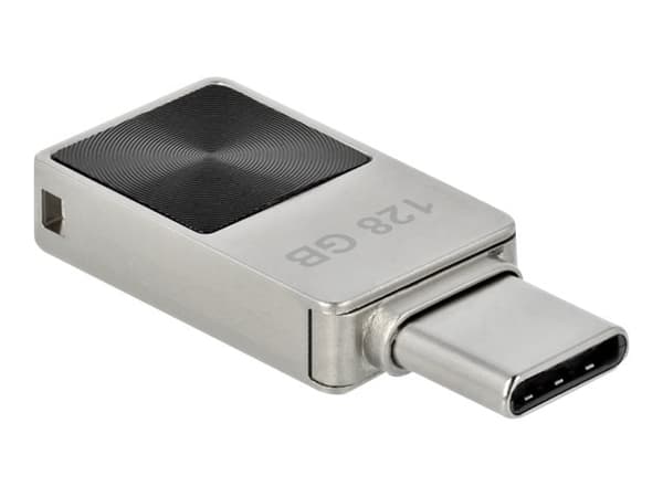 Delock Mini Memory Stick - USB-flashstasjon - 128 GB - USB-C 3.2 Gen 1