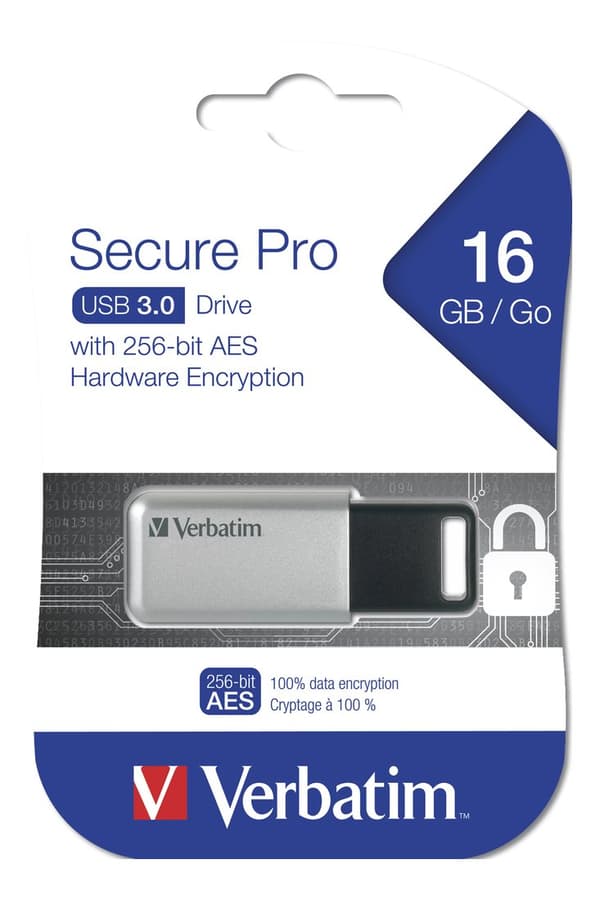 USB 3.0 drive 16GB secure data PRO (PC & Mac)
